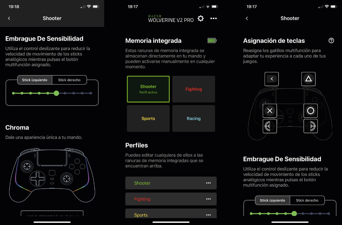 APP Razer Controller