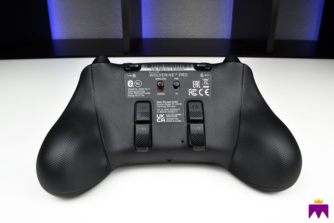Razer Wolverine v2 Pro - Palancas traseras