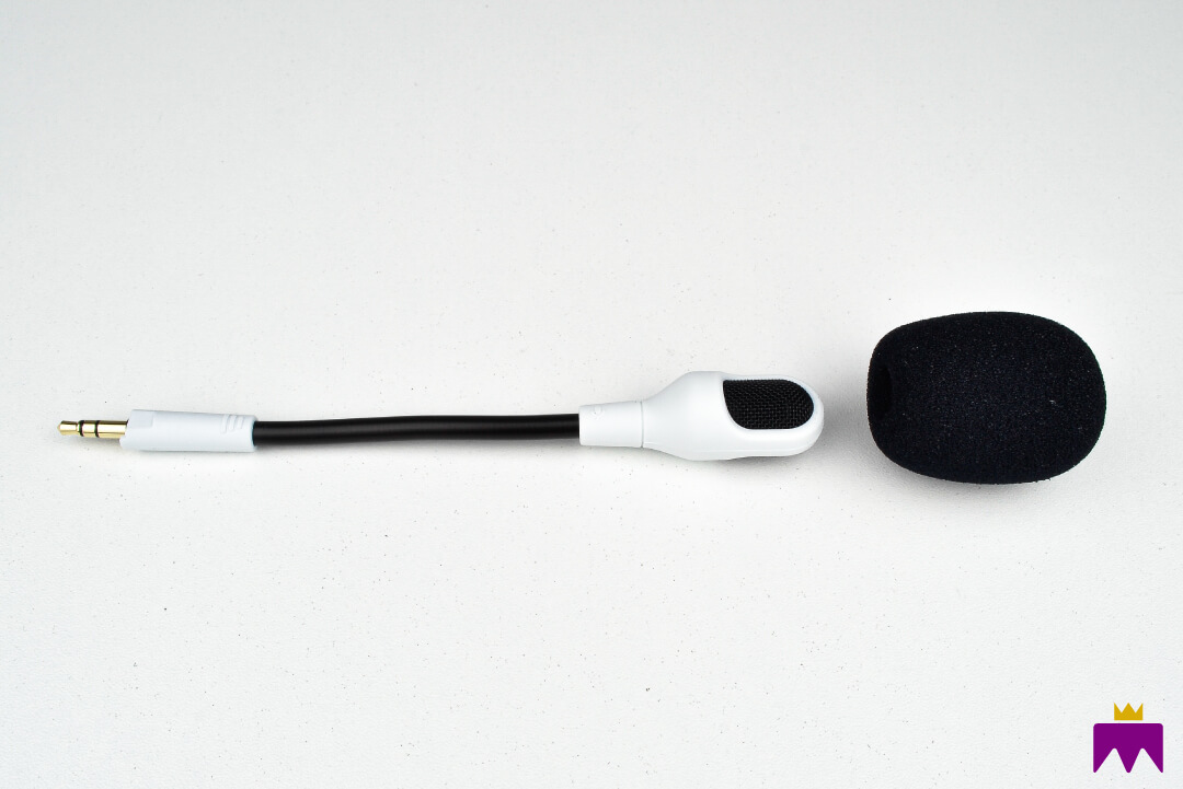 Micrófono desmontable HyperClear de los BlackShark V2 Pro White Edition